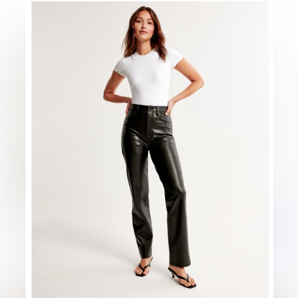 Abercrombie & Fitch Leather Pants